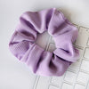 Knitted Fabric Large Intestine Hair Ring Striped Solid Color