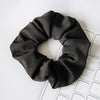 Knitted Fabric Large Intestine Hair Ring Striped Solid Color