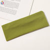 Knitted Hair Band Thread Cotton Sweatabsorbent Breathable Mixed Color Plaid Women's Yoga Headband