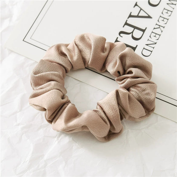 Knotted Cloth Hair Ties Simple Women's Hair Accessories High Elasticity Seiko Crafted