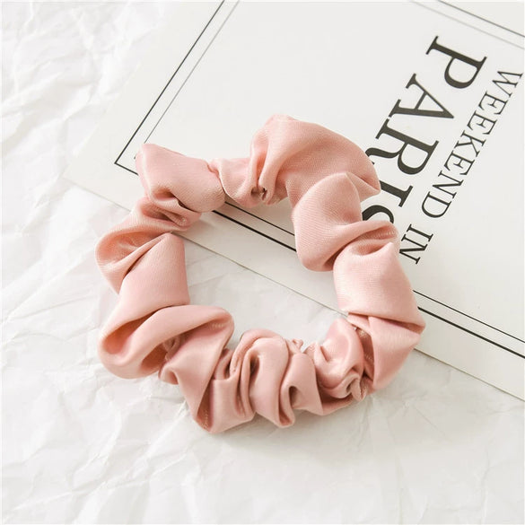 Knotted Cloth Hair Ties Simple Women's Hair Accessories High Elasticity Seiko Crafted
