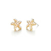 Korea Small Pearl Simple And Versatile Starfish Shell Earrings Wholesale Gooddiy