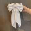 Korean Big Bow Floral Long Ribbon Hairpin Wholesale Gooddiy