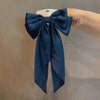 Korean Big Bow Floral Long Ribbon Hairpin Wholesale Gooddiy
