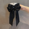 Korean Big Bow Floral Long Ribbon Hairpin Wholesale Gooddiy