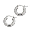 Korean S925 Sterling Silver Geometric Circle Earrings Wholesale