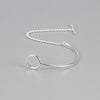Korean Style Geometric Sterling Silver Bracelets