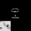 316L Stainless Steel Round Clip Ball Multipurpose Ring Earrings Ear Bone Ring Unisex Simple Style