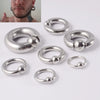 316L Stainless Steel Round Clip Ball Multipurpose Ring Earrings Ear Bone Ring Unisex Simple Style