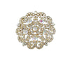 Ladies Alloy Antilight Collar Pins Geometric Style Electroplated Brooch Wholesale