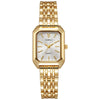 Ladies Alloy Band Square Quartz Watch Luxury Simple Leisure Style With Stainless Steel Clasp