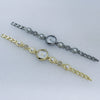 Ladies Alloy Bracelet Quartz Watch With Round Dial Fashion Style