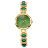 Ladies Alloy Bracelet Watch Round Dial Fashionable Elegant Waterproof