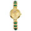 Ladies Alloy Bracelet Watch Round Dial Fashionable Elegant Waterproof