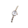 Ladies Alloy Bracelet Watch With Round Dial Casual Style