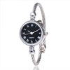 Ladies Alloy Bracelet Watch With Round Dial Chic And Retro Style