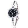Ladies Alloy Bracelet Watch With Round Dial Chic And Retro Style