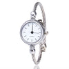 Ladies Alloy Bracelet Watch With Round Dial Chic And Retro Style