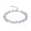 Ladies Alloy Bracelet With Glass Treatment And Fashion Style