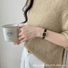Ladies Alloy Case Oval Retro Leisure Watch