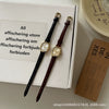 Ladies Alloy Case Oval Retro Leisure Watch