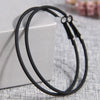 Ladies Alloy Earrings With Paint Treatment And Sweet Ol Style Circle Shape