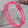 Ladies Alloy Earrings With Paint Treatment And Sweet Ol Style Circle Shape