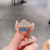 Ladies Alloy Flower Pattern Electroplated Antiexposure Brooch