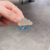Ladies Alloy Flower Pattern Electroplated Antiexposure Brooch