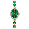 Ladies Alloy Oval Quartz Watch With Fashionable Style