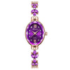 Ladies Alloy Oval Quartz Watch With Fashionable Style