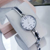 Ladies Alloy Quartz Bracelet Watch With Round Dial Fashion Style