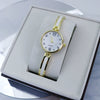 Ladies Alloy Quartz Bracelet Watch With Round Dial Fashion Style