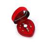 Ladies Alloy Quartz Watch Jewelry Set With Round Dial And Business Style