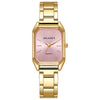 Ladies Alloy Rectangle Quartz Watch Wholesale
