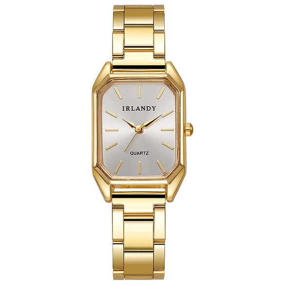 Ladies Alloy Rectangle Quartz Watch Wholesale