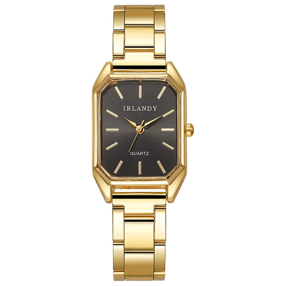 Ladies Alloy Rectangle Quartz Watch Wholesale