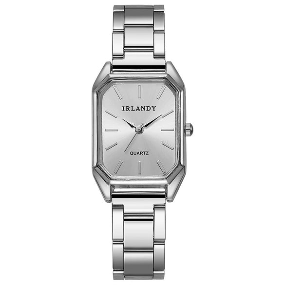 Ladies Alloy Rectangle Quartz Watch Wholesale