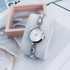 Ladies Alloy Round Dial Fashion Cat's Claw Diamond Bracelet Watch