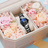Ladies Alloy Round Dial Luminous Waterproof Leisure Watch