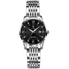 Ladies Alloy Stainless Steel Waterproof Ultrathin Round Business Style Watch