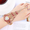 Ladies Alloy Watch With Round Dial And Fashion Style