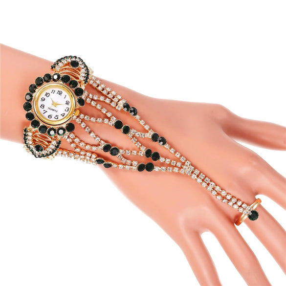 Ladies Alloy Watch With Round Dial And Fashion Style