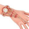 Ladies Alloy Watch With Round Dial And Fashion Style