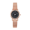 Ladies Casual Quartz Watch With Alloy Case Round Small Dial And Belt Strap