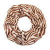 Ladies Cloth Knitting Geometric Checkerboard Zebra Stripe Hair Ring