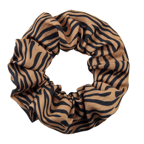 Ladies Cloth Knitting Geometric Checkerboard Zebra Stripe Hair Ring