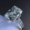 Ladies Copper Jewelry Set With Geometric Zircon Ring In Business Style