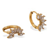 Ladies Earrings 316L Stainless Steel Geometric Electroplating