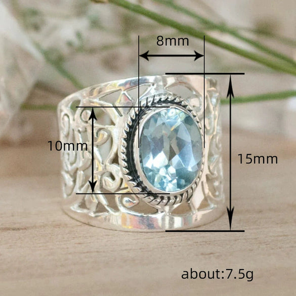 Ladies Fashion Alloy Ring With Flower Leaves Geometric Design And Zircon Treatment